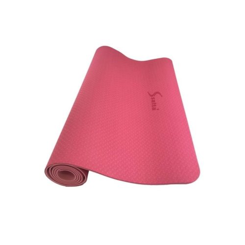 Jógaszőnyeg, TPE, 0,6x80x183 cm, Salta - Pink-Rózsaszín