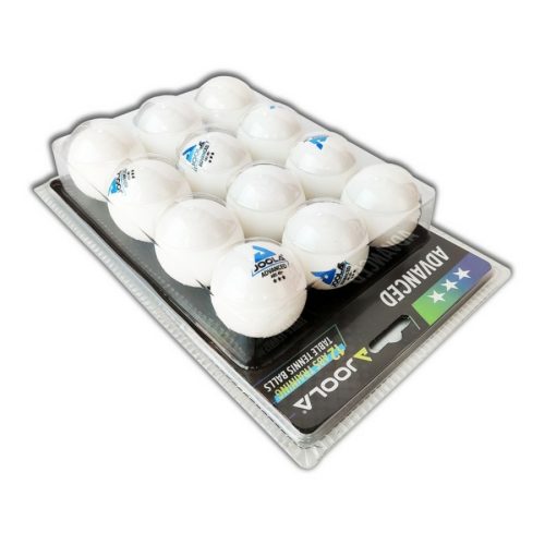 Ping pong labda Advanced ABS 40+, 12 db-os, fehér, Joola