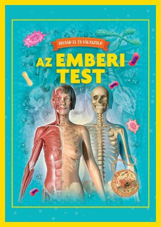 AZ EMBERI TEST - OLVASD EL ÉS VÁLASZOLJ! (KÖNYV ÉS KVÍZKÁRTYÁK FÉMDOBOZBAN)